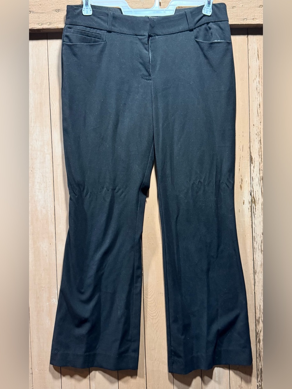 Valerie Stevens Black Wide Leg Pants